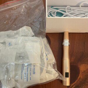 Beautlinks Professional Microneedling Derma Pen (0.2mm–2.0mm) with 21-Needle Car